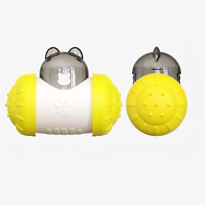 Distributeur de Croquettes pour Chien - BrainChase™ - Jaune - Croq chien