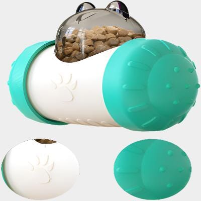 Distributeur de Croquettes pour Chien - BrainChase™ - Bleu - Croq chien