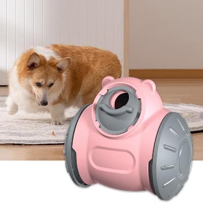 Distributeur de Croquettes pour Chien - BrainChase™ - Rose - Croq chien